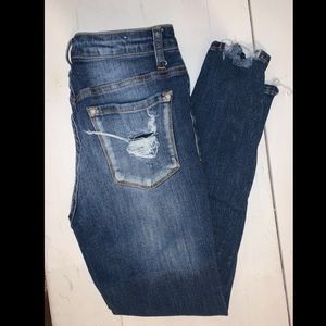 Kancan distressed skinny